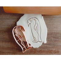 Penguin Bird Set Of 2 Antarctica Antarctic Cookie Cutter Pastry Fondant Dough Biscuit | Etsy (US)