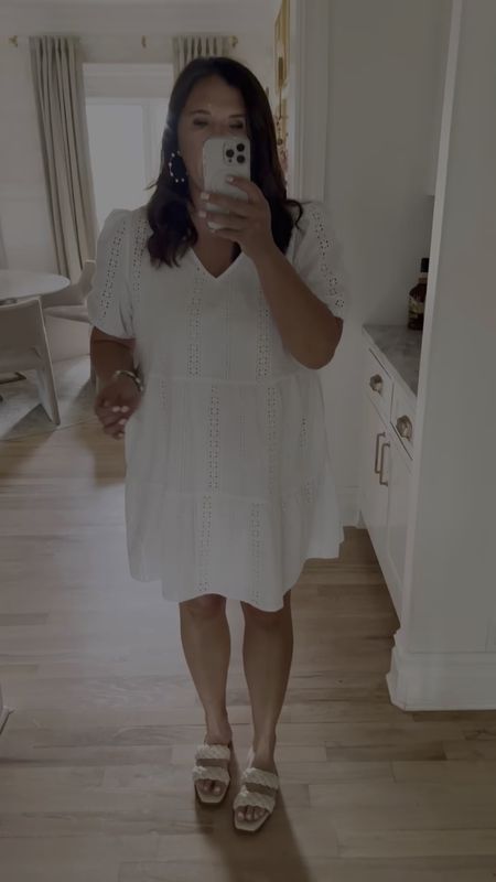 Just found the cutest eyelet dress from #walmartfashion and had to share.  I also found several other eyelet options and all of these are under $25 and come in multiple colors! #summerdresses #springfashion #whitedress #dress

#LTKVideo #LTKsalealert #LTKfindsunder50