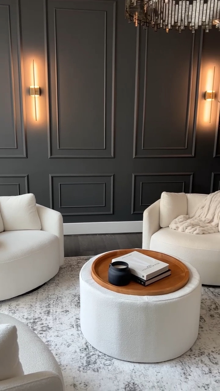Loving the vibe of our sitting room! Linking our chairs and new ottoman from Drew Barrymore! 

#LTKhome #LTKfamily #LTKstyletip