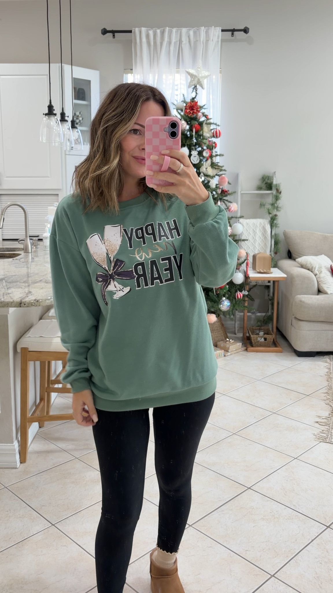 Love this sweater shirt for the new year bc this is mommy mode next few days! No school and a house full of toys 🧸 🫶🏻

#LTKHoliday #LTKmorningroutine #LTKstorytime