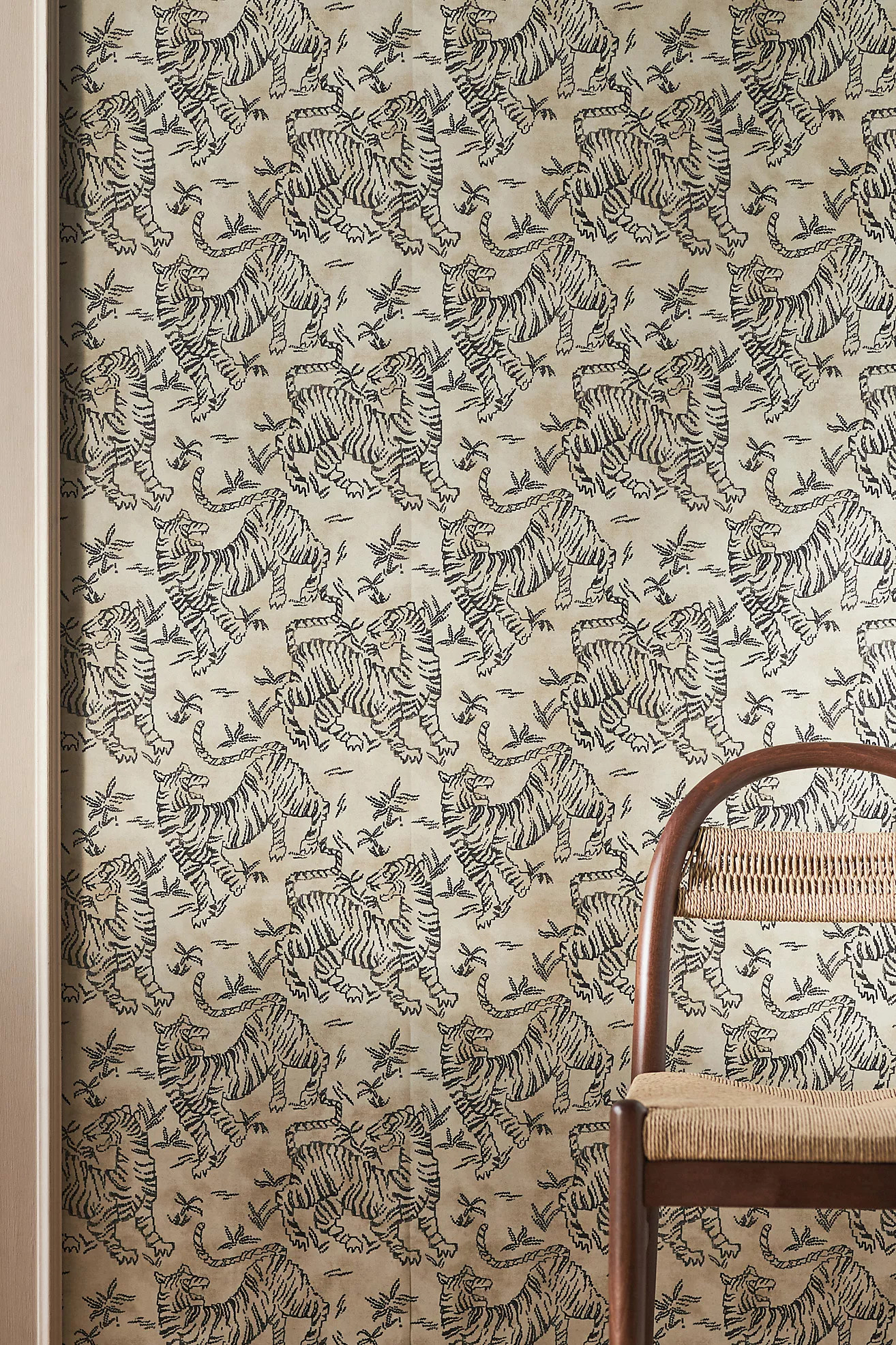 Lemieux et Cie Orly Tigers Animal Wallpaper | Anthropologie (US)