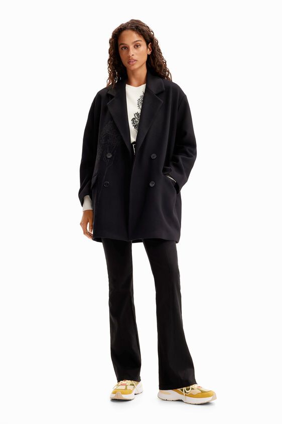 M. Christian Lacroix double-breasted wool coat | Desigual USA,CA