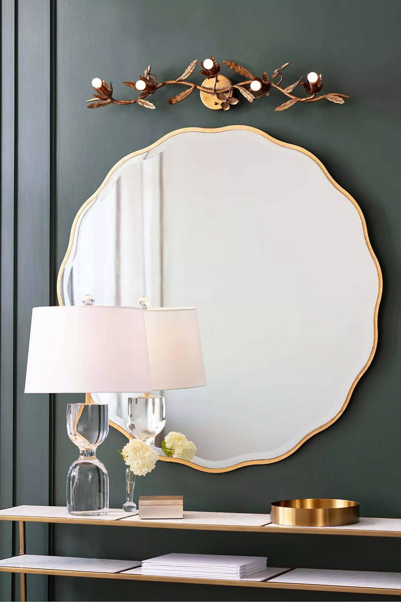 Joan Hourglass Crystal Table Lamp | Anthropologie (US)