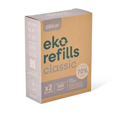 Diaper Dekor Eko Classic Diaper Pail Refill - 2pk | Target