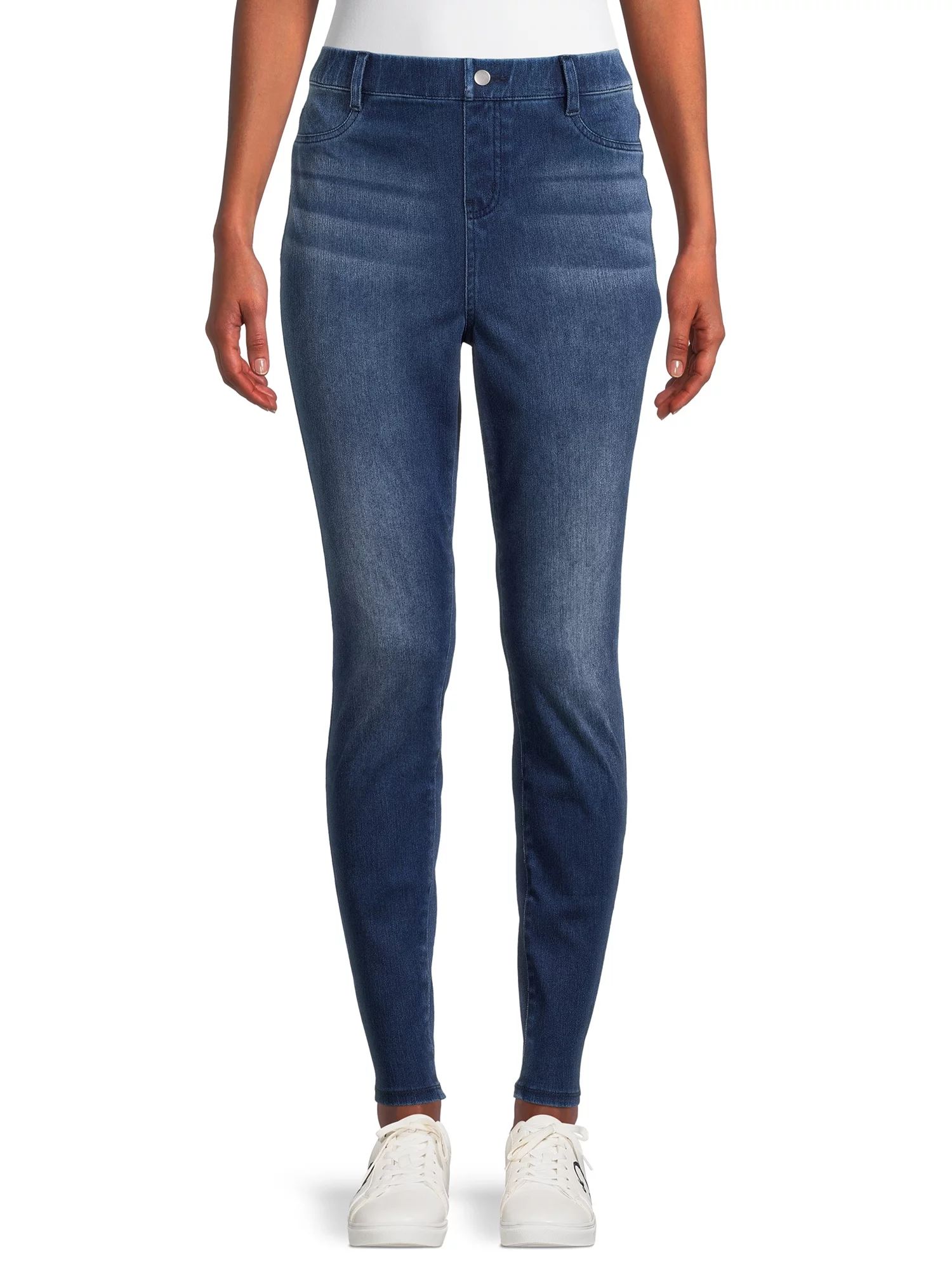 Time and Tru Women's High Rise Jeggings, Sizes XS-3XL | Walmart (US)