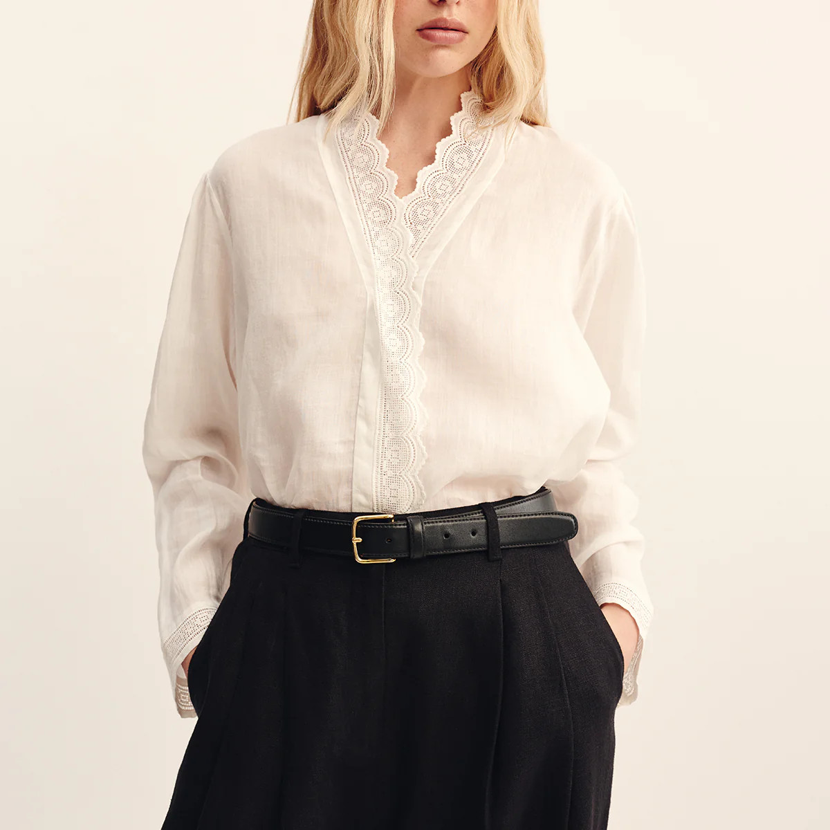 GRACE SHIRT - VINTAGE WHITE | POSSE (Australia & New Zealand)