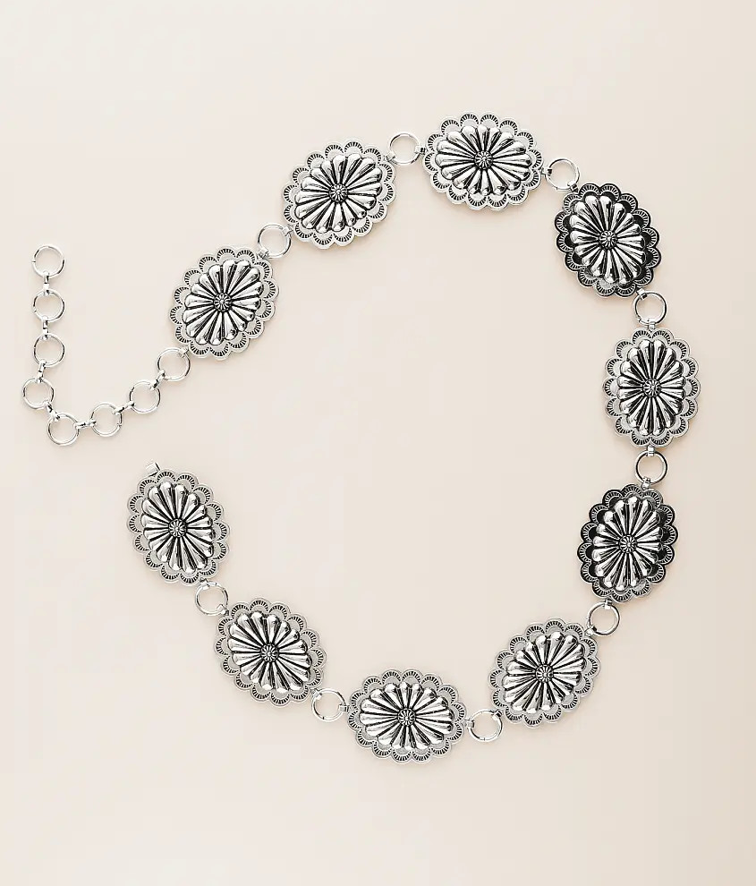 Concho Chain Belt | Buckle