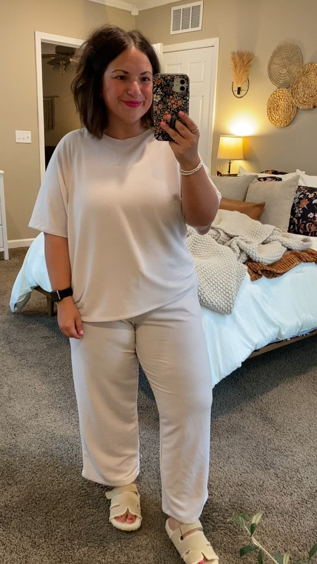 I am absolutely loving these neutral, buttery soft lounge sets from Walmart!

fuzzy sandals: fit oversized // wearing a 3.5
sets: fit true to size // wearing a large in all three 

 

#LTKMidsize #LTKFindsUnder50 #LTKStyleTip