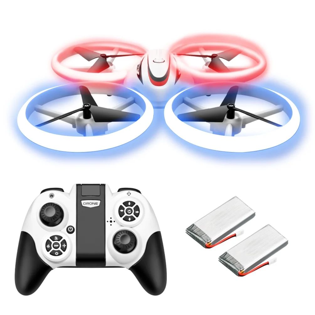 Mini Drone for Kids and Beginners - LED Drone, RC Nano Pocket Quadcopter, Easy to Fly for Boys an... | Walmart (US)