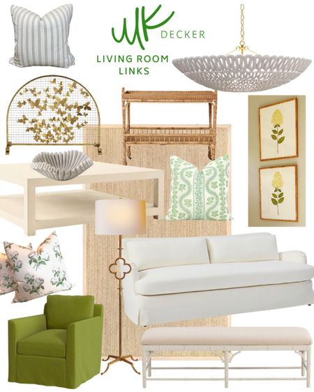 I absolutely adore our cute green and cream living room! We spend a lot of time in here so I wanted it to be peaceful, livable, and beautiful!! “Limelight” framed hydrangeas available on mkdeckerdesigns.com with FREE shipping! 
Love this southern home and grand millennial style 

#LTKhome #LTKsalealert #LTKfindsunder100