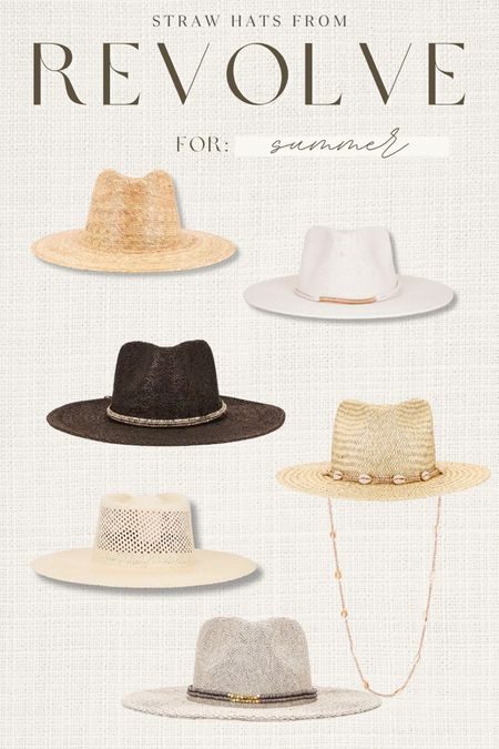 Straw hats from Revolve I’m loving! I own some of these and love the quality!

#LTKswim #LTKSeasonal #LTKstyletip