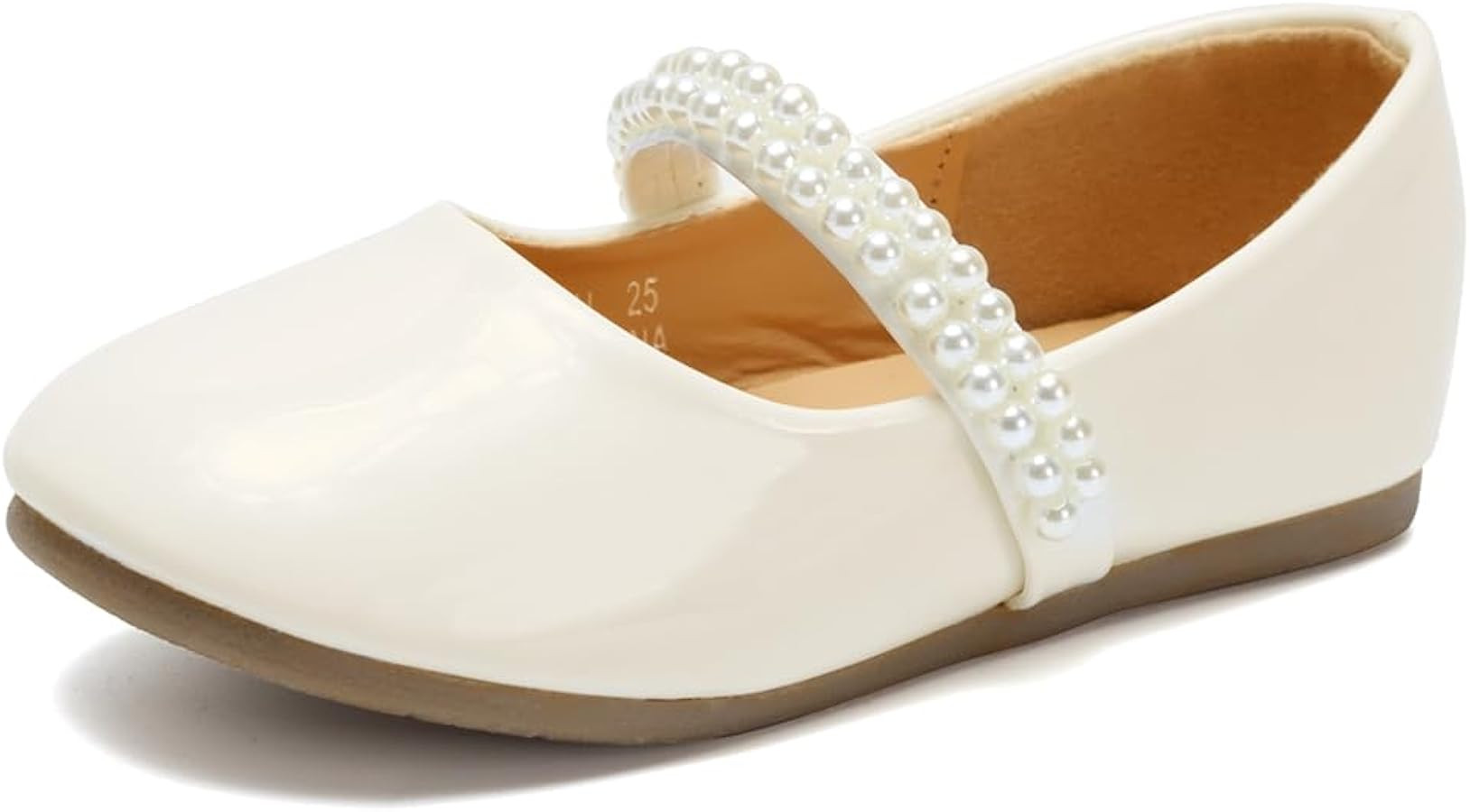 CIOR Toddler Girls Ballet Flats Shoes Ballerina Bowknot Jane Mary Princess Dress Shoes for Weddin... | Amazon (US)