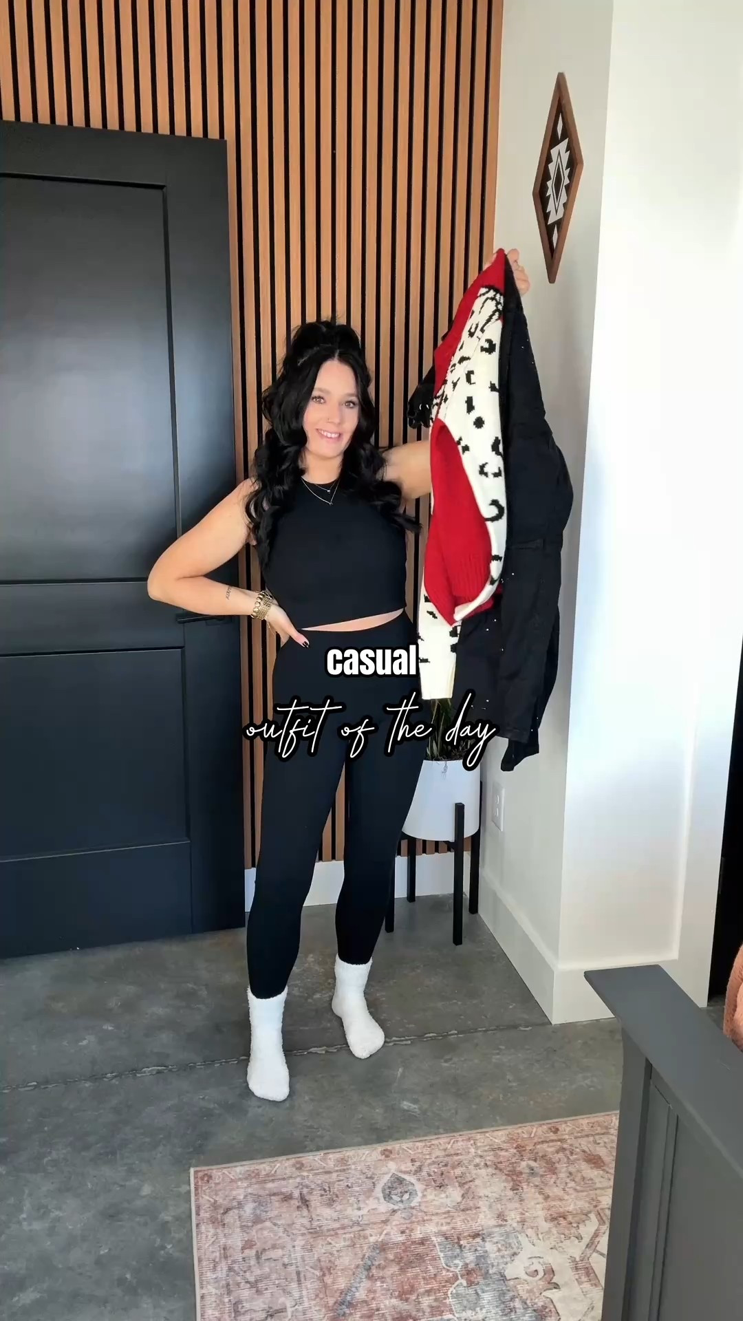 Casual Outfit of the Day (all non-maternity finds - but still bump friendly!)

Sweater - sized up one to a medium (tucked it up into the band of my bralette for a cropped look!)
Bralette - medium
Jeans - 2 (they have great stretch!)

I love these black amazon barrel jeans for multiple reasons! They have great stretch (so are currently working with my bump!), they're super high waisted, come in a ton of color options and have a subtle barrel style fit! I styled them with this fun sweater for a slightly edgier vibe, and finished the look with my black leather platform converse & some sunglasses! 🖤

Early Pregnancy Style | Second Trimester Outfit | Amazon Barrel Jeans | Bump Friendly Amazon Outfit | Casual Outfit Ideas 



#LTKFindsUnder100 #LTKBump #LTKFindsUnder50