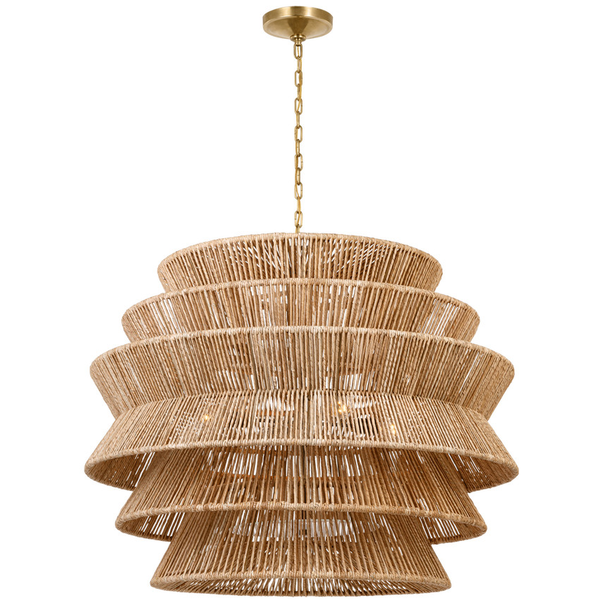 Antigua XL Drum Chandelier | Visual Comfort