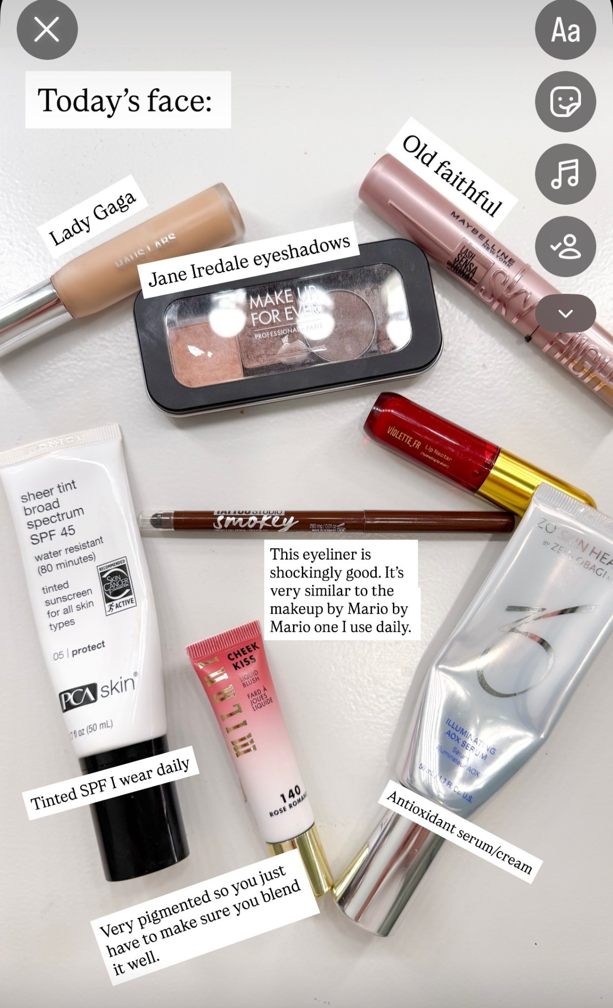 Today’s makeup. If you want the full breakdown check my Instagram stories. 



Favorite makeup? Simple makeup routine, five minute makeup, target makeup, maybelline eyeliner, favorite eyeliner, favorite blush, milani blush, fast makeup tips. 

#LTKMidsize #LTKBeauty #LTKOver40