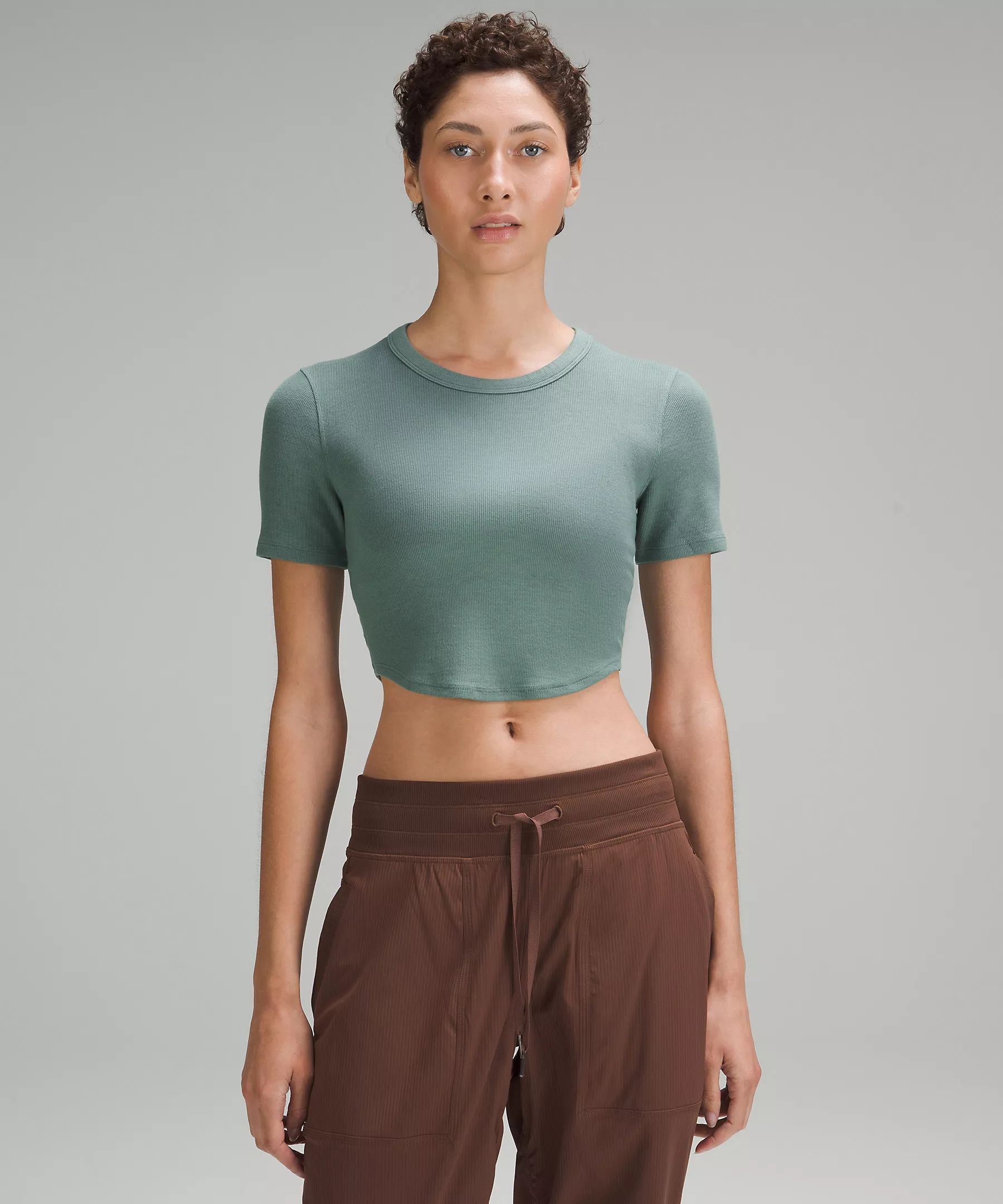 Hold Tight Cropped T-Shirt | Women's Short Sleeve Shirts & Tee's | lululemon | Lululemon (US)