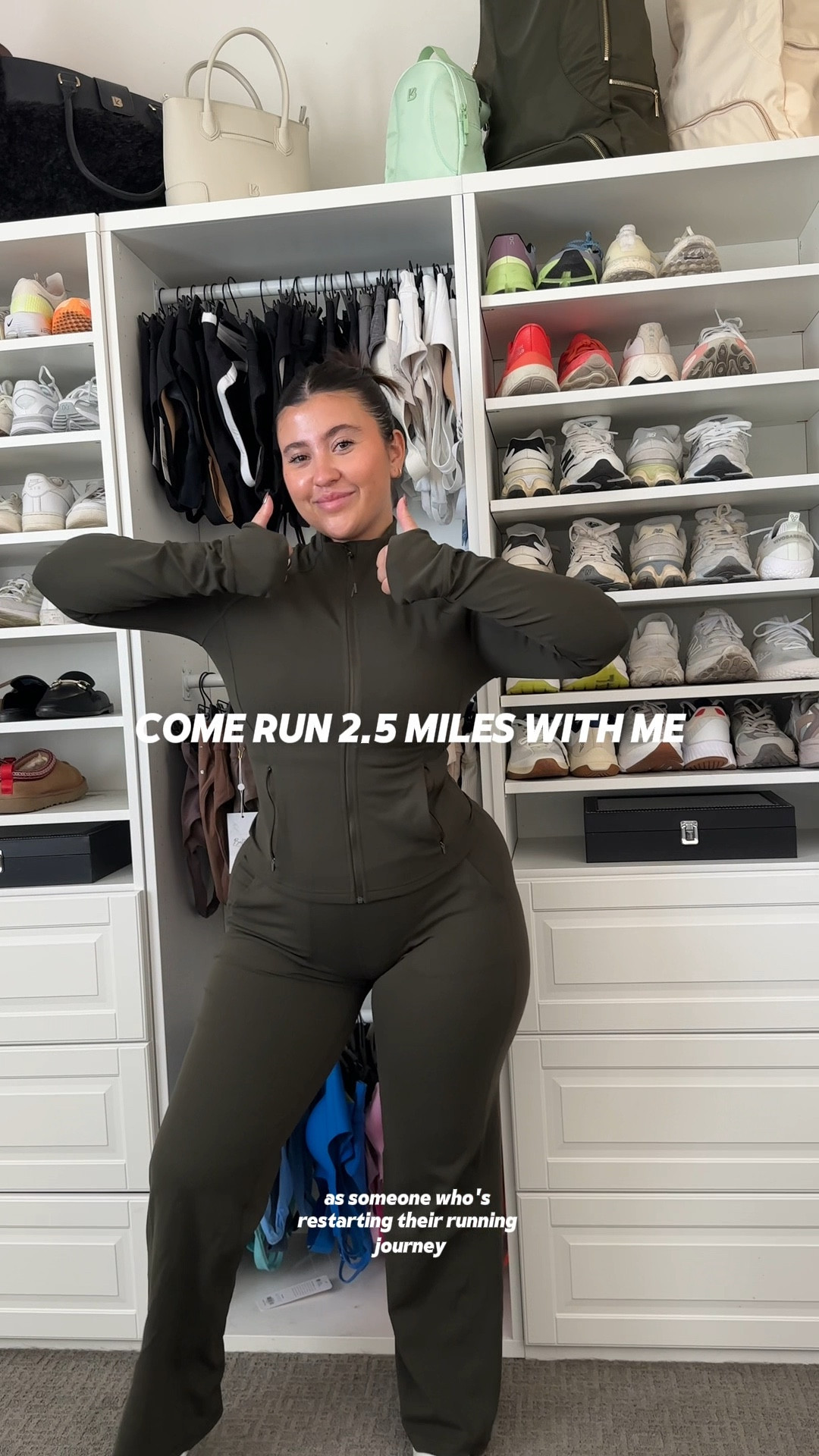 Going for a run! Outfit is a size M in everything 

#LTKSeasonal #LTKActive #LTKFitness