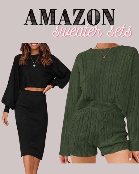 Amazon loungewear! 
| amazon | amazon prime | amazon loungewear | lounge wear | pajamas | matching set | pajama set | travel | cozy | cozy fashion | cozy outfit | home body | travel outfit | fall fashion | fall style | gifts for her | gift guide | best of amazon | best of amazon prime | sweater set | sweater | 

#LTKunder50 #LTKHoliday #LTKSeasonal