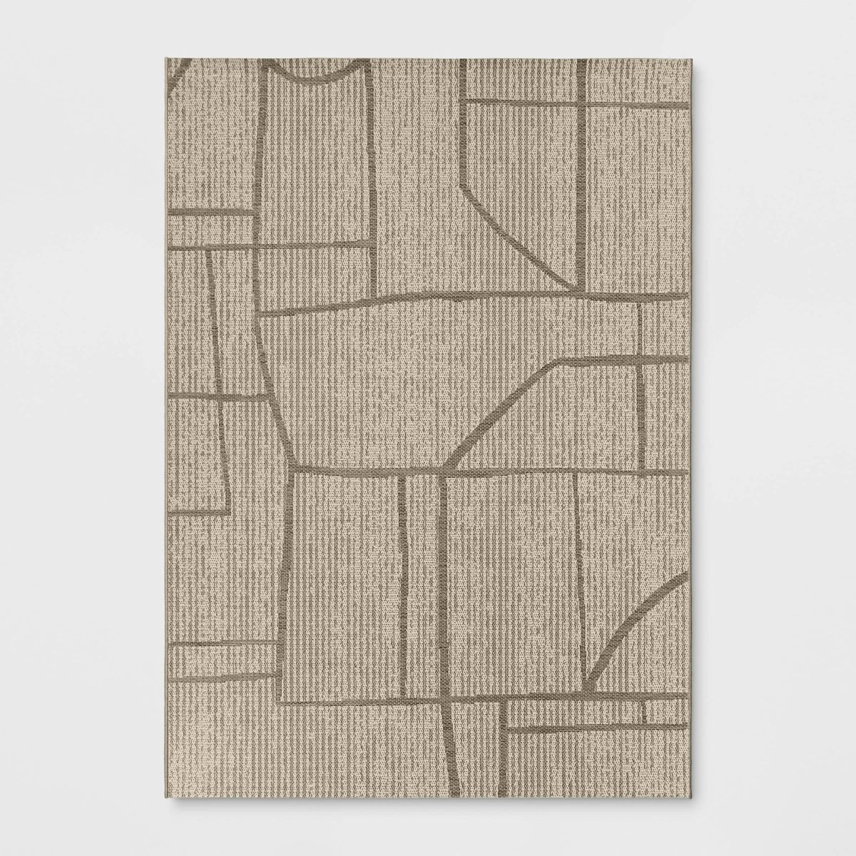 7'10"x10' Tonal Geometric Outdoor Area Rug - Threshold™ | Target