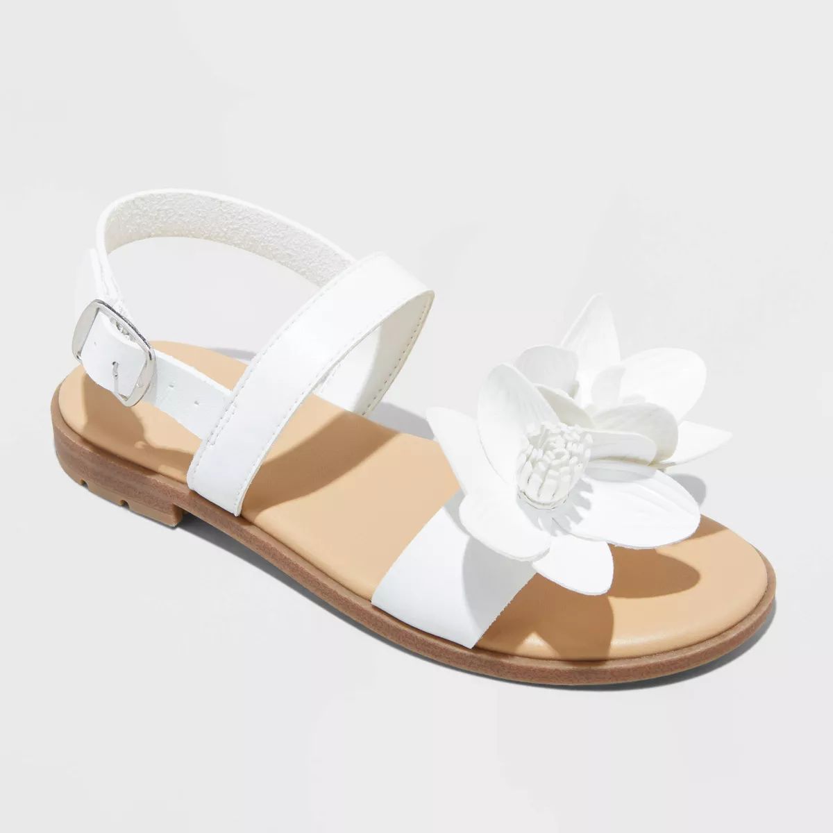 Kids' Melody Ankle Sandals - Cat & Jack™ White | Target