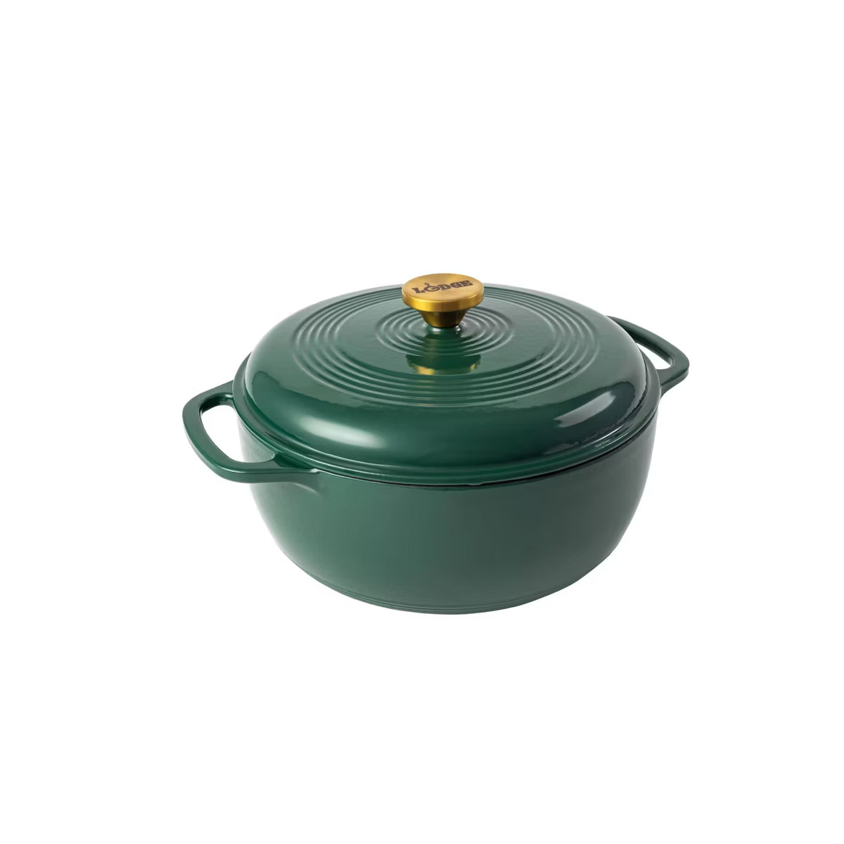 Lodge 7.5qt Cast Iron Enamel Dutch Oven with Gold Handle | Target