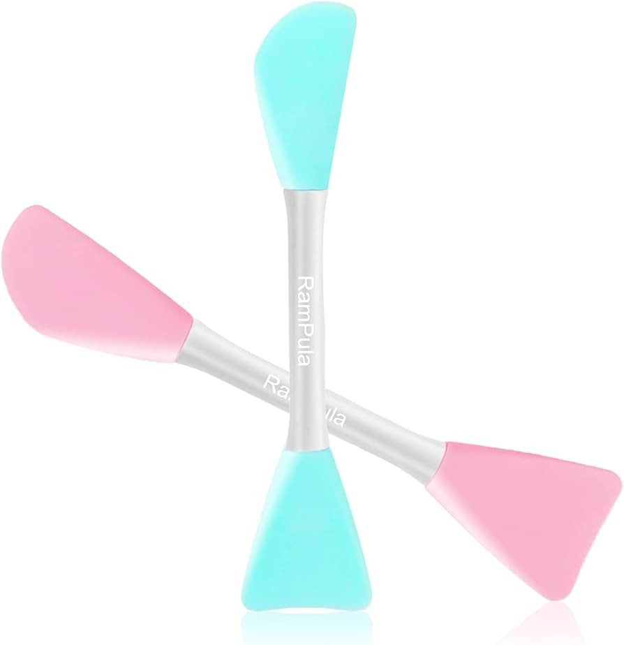 Silicone Face Mask Brush, Facial Mud Mask Applicator Brush Flexible for Applying Facial Mask,Slee... | Amazon (US)