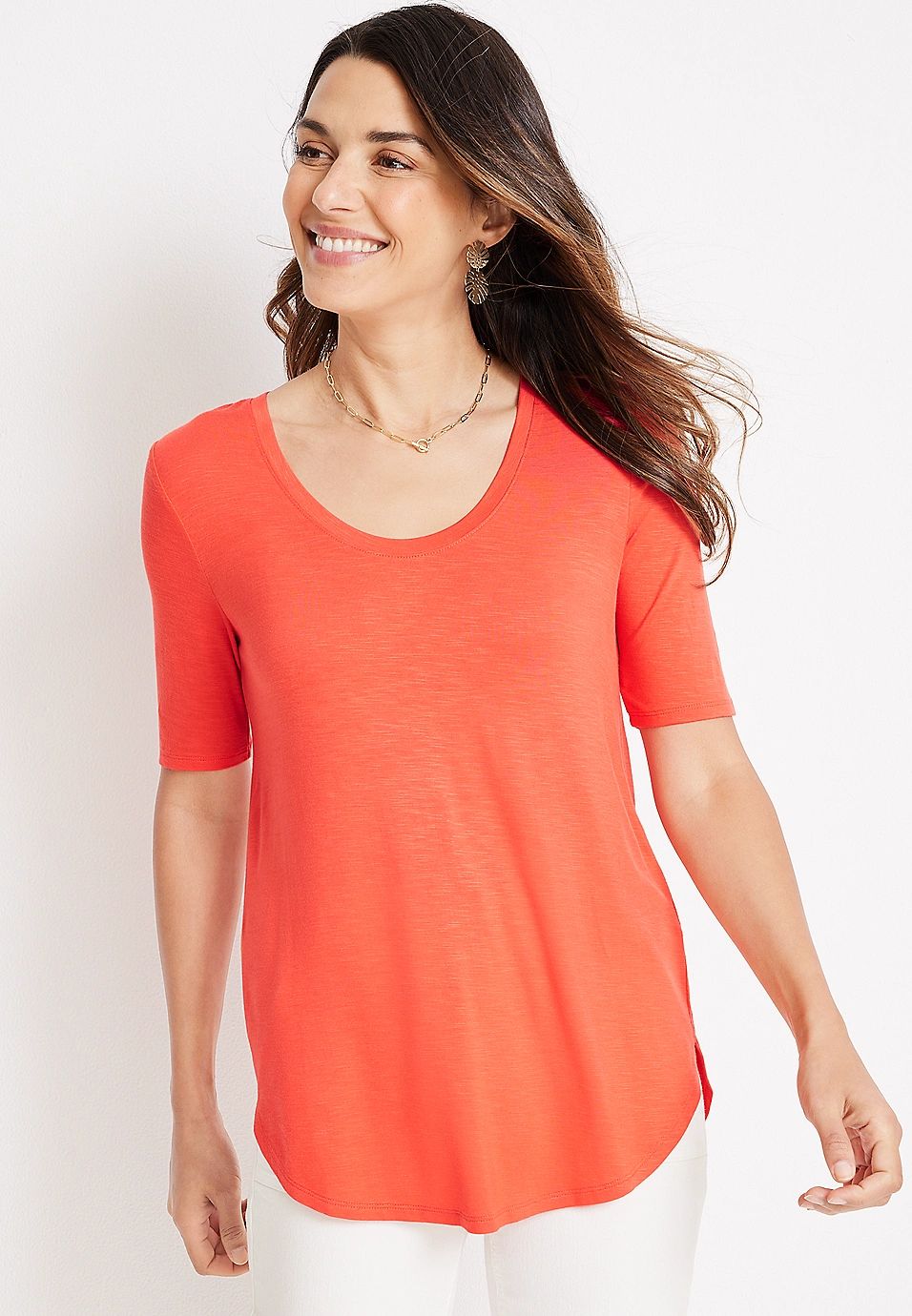 24/7 Olivia Tunic Tee | Maurices