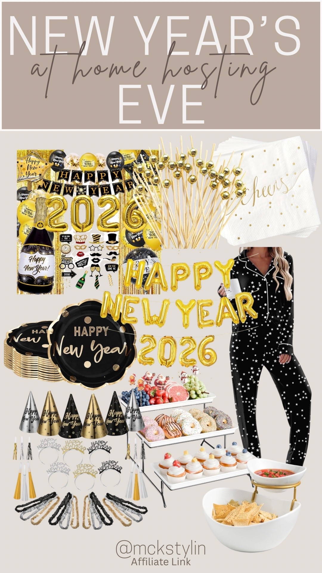 At home hosting items for NYE

#LTKHoliday #LTKHome #LTKSeasonal