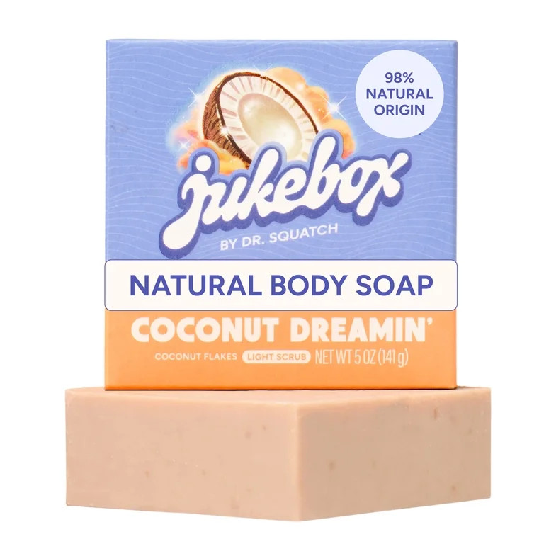 Jukebox Natural Women's Bar Soap – Cold Process – No Harsh Chemicals – Coconut Dreamin', 5o... | Walmart (US)