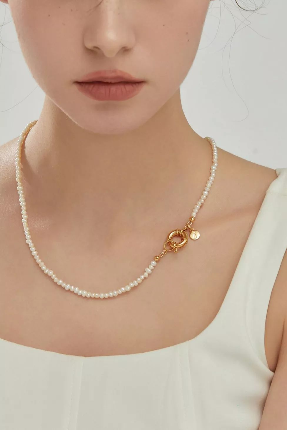 Joey Baby Carrie Pearl Necklace | Urban Outfitters (US and RoW)
