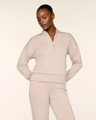 SPANX AirEssentials® Shawl Collar Half Zip | Spanx
