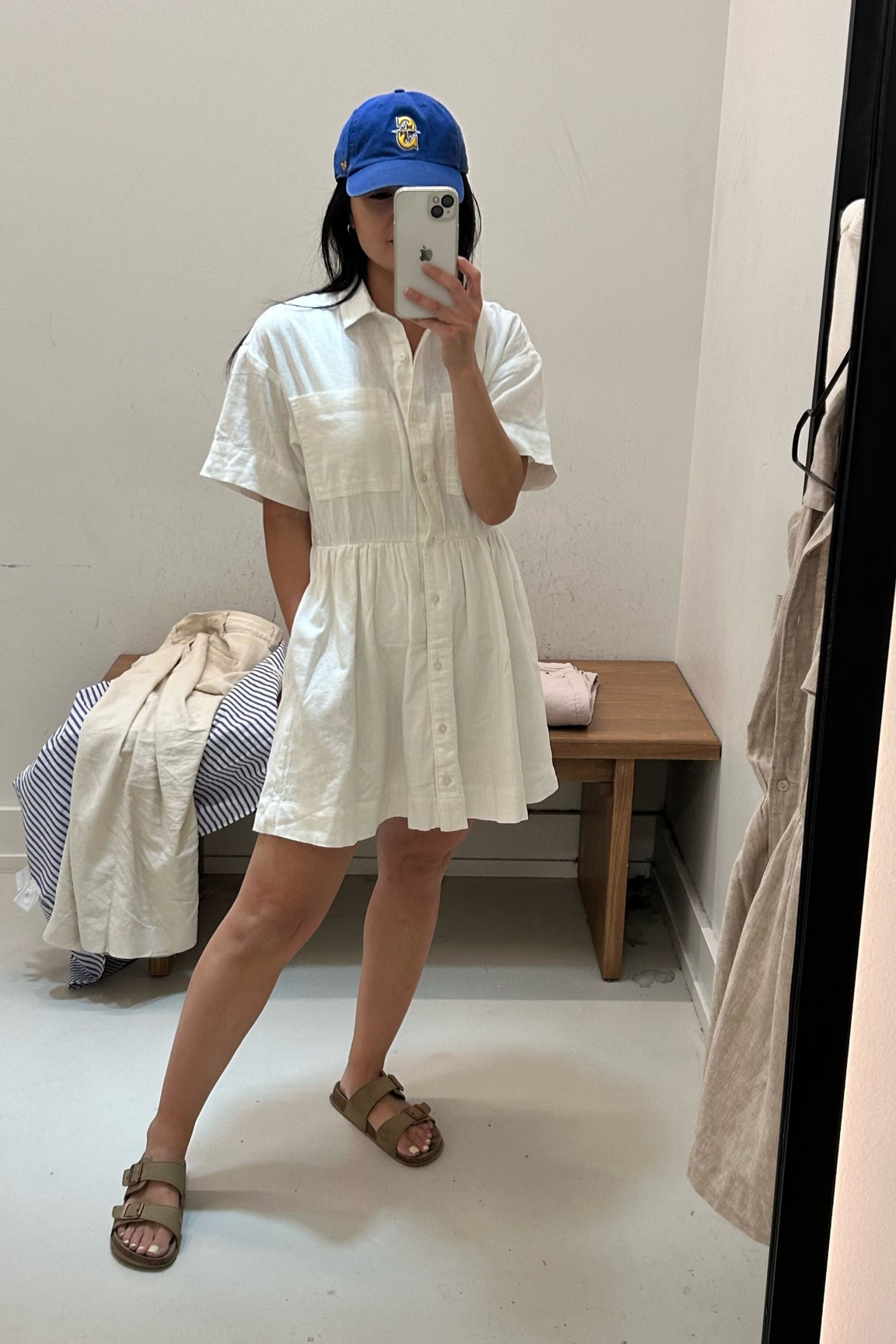 I hate that there aren’t more sizes of this dress available online. It is SO good, especially for shorter ladies like me. Hopefully your local A&F has some left! 

#LTKsalealert #LTKFind #LTKSeasonal