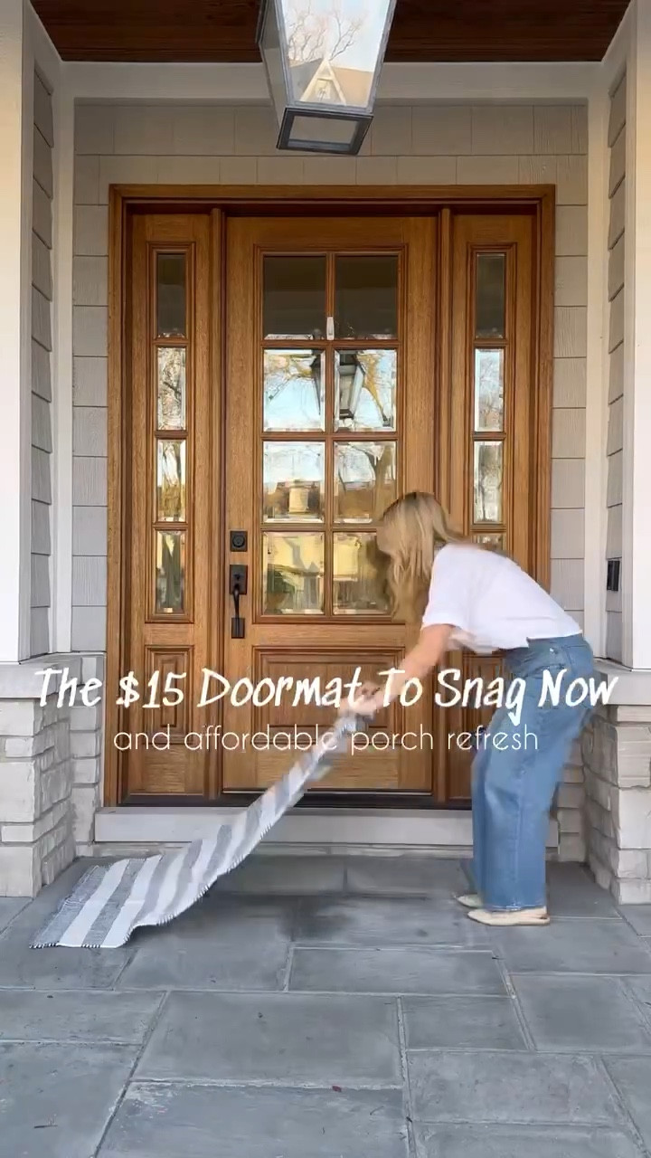 Spring front porch refresh!! Loving these pretty and affordable Target finds for your porch or patio. And this cute doormat is just $15...don't wait! 

(4/16)

#LTKVideo #LTKstyletip #LTKhome