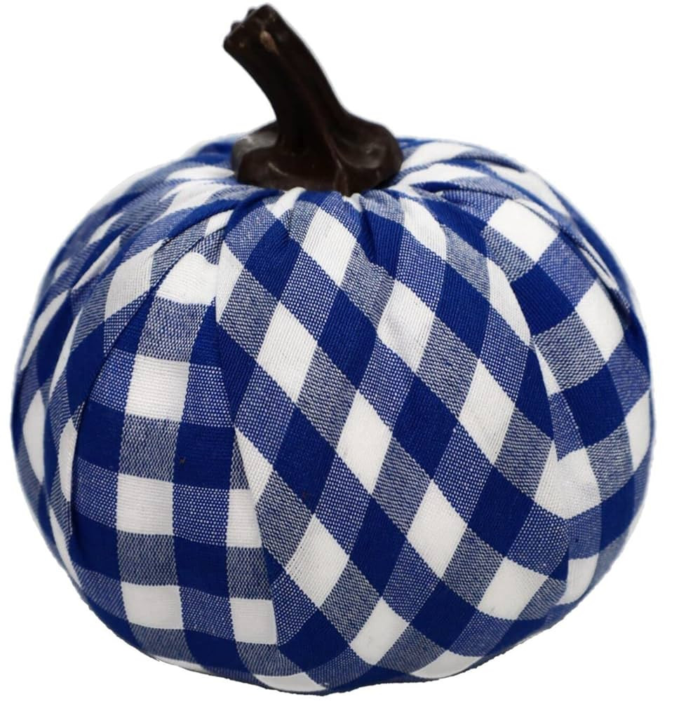 Plaid Pumpkins (Blue/White) | Amazon (US)