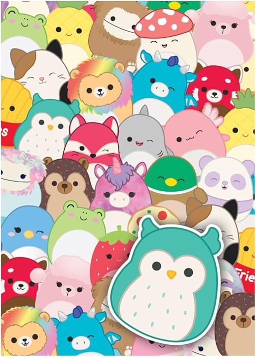 Danilo Squishmallows Wrapping Paper - Two Sheets, Two Tags, Officially Licensed Gift Wrap, Fully ... | Amazon (US)