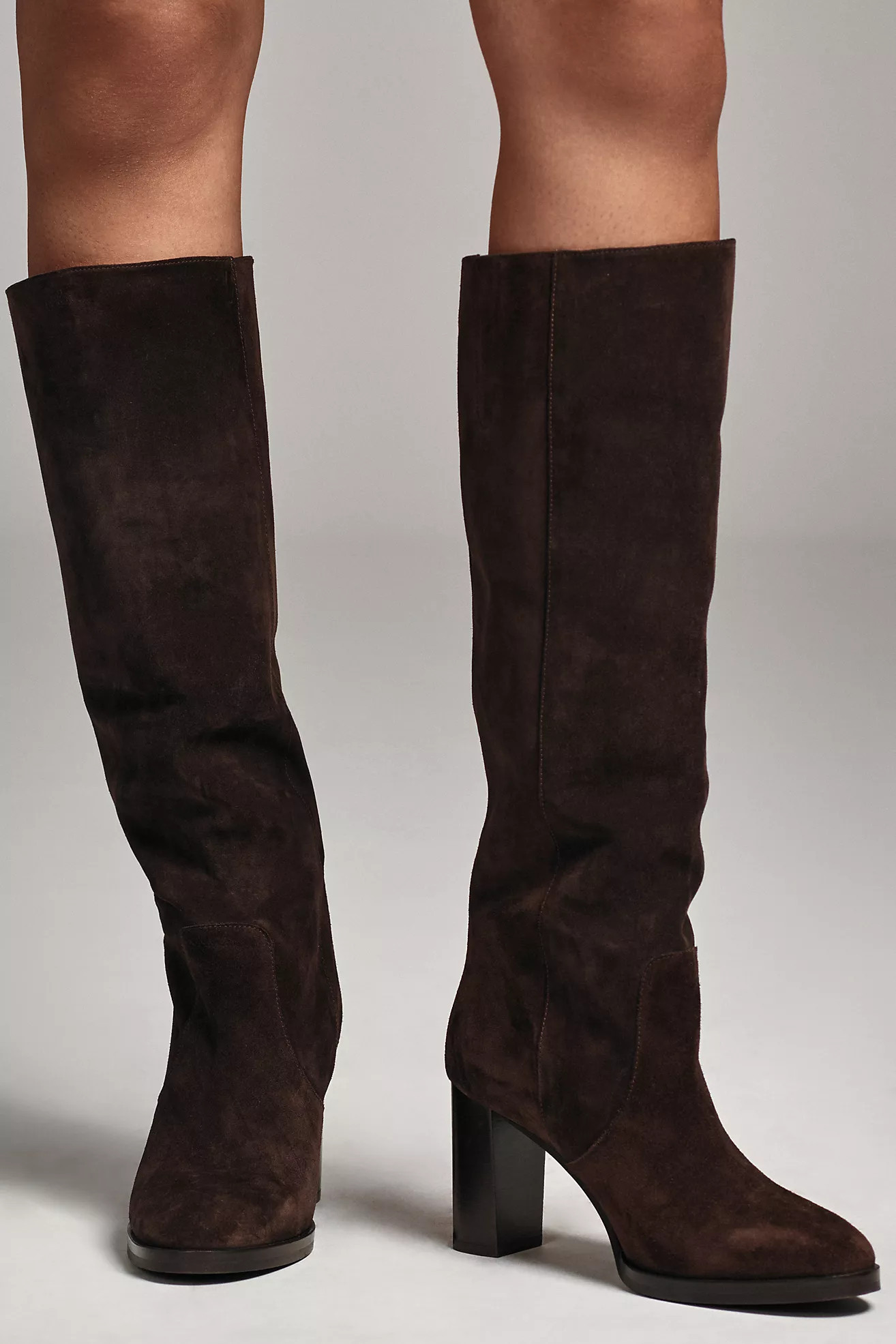 By Anthropologie Round-Toe Tall Boots | Anthropologie (US)