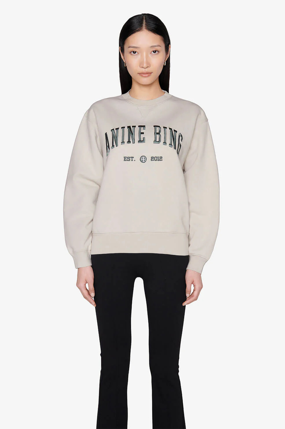 Ramona Sweatshirt University AB - Grey | Anine Bing