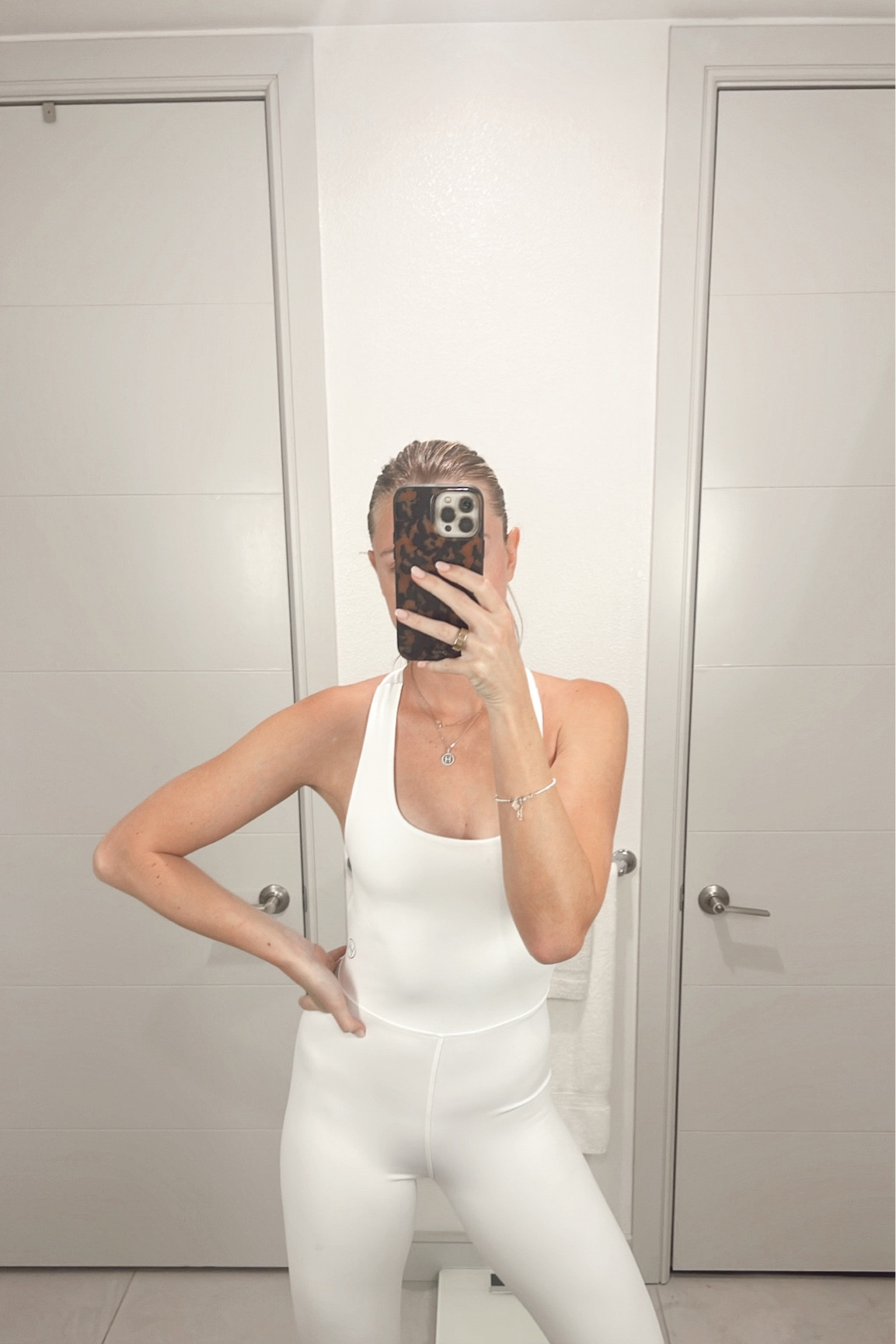 Activewear unitard for working out. You can also pair it with sneakers and a jacket for a casual every day look 🤍 runs tts  

#LTKfit #LTKstyletip #LTKSeasonal