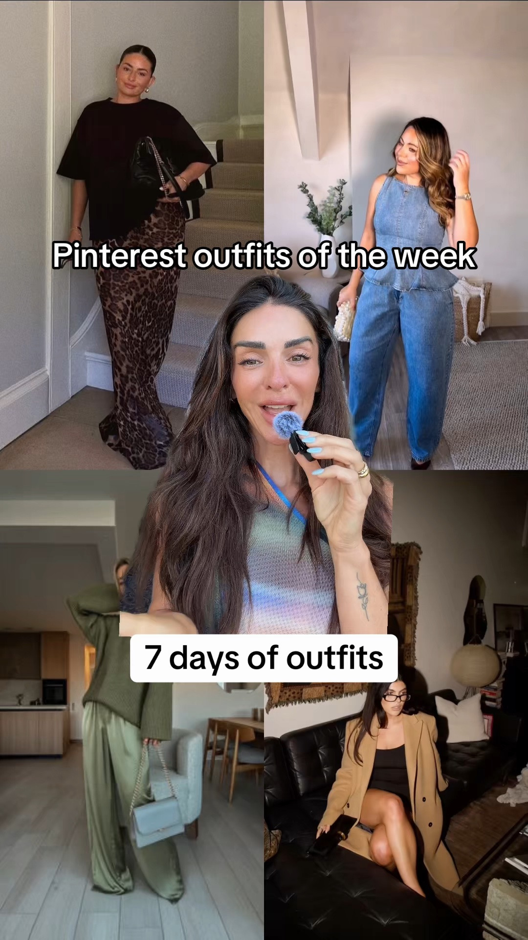 Pinterest outfits of the week. 7 days of outfits that you should recreate this week.