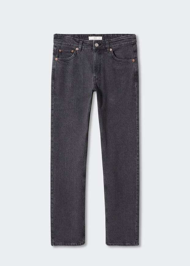 Medium-comfort straight jeans | MANGO (UK)