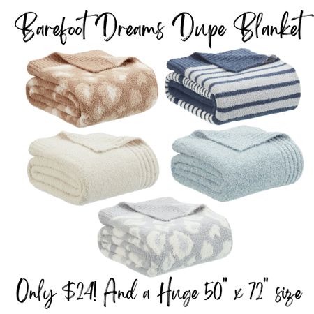 I found an epic dupe to the barefoot dreams blankets and it jd only $24 and comes in 5 colors and prints! They’re 50” x 72” so the perfect size! These would make the BEST Christmas gifts!

Walmart #walmart

#LTKunder50 #LTKHoliday #LTKhome