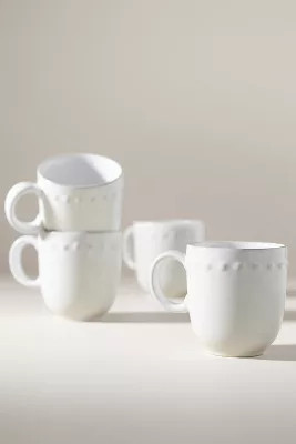 Costa Nova Pearl Mugs, Set of 4 | Anthropologie (US)