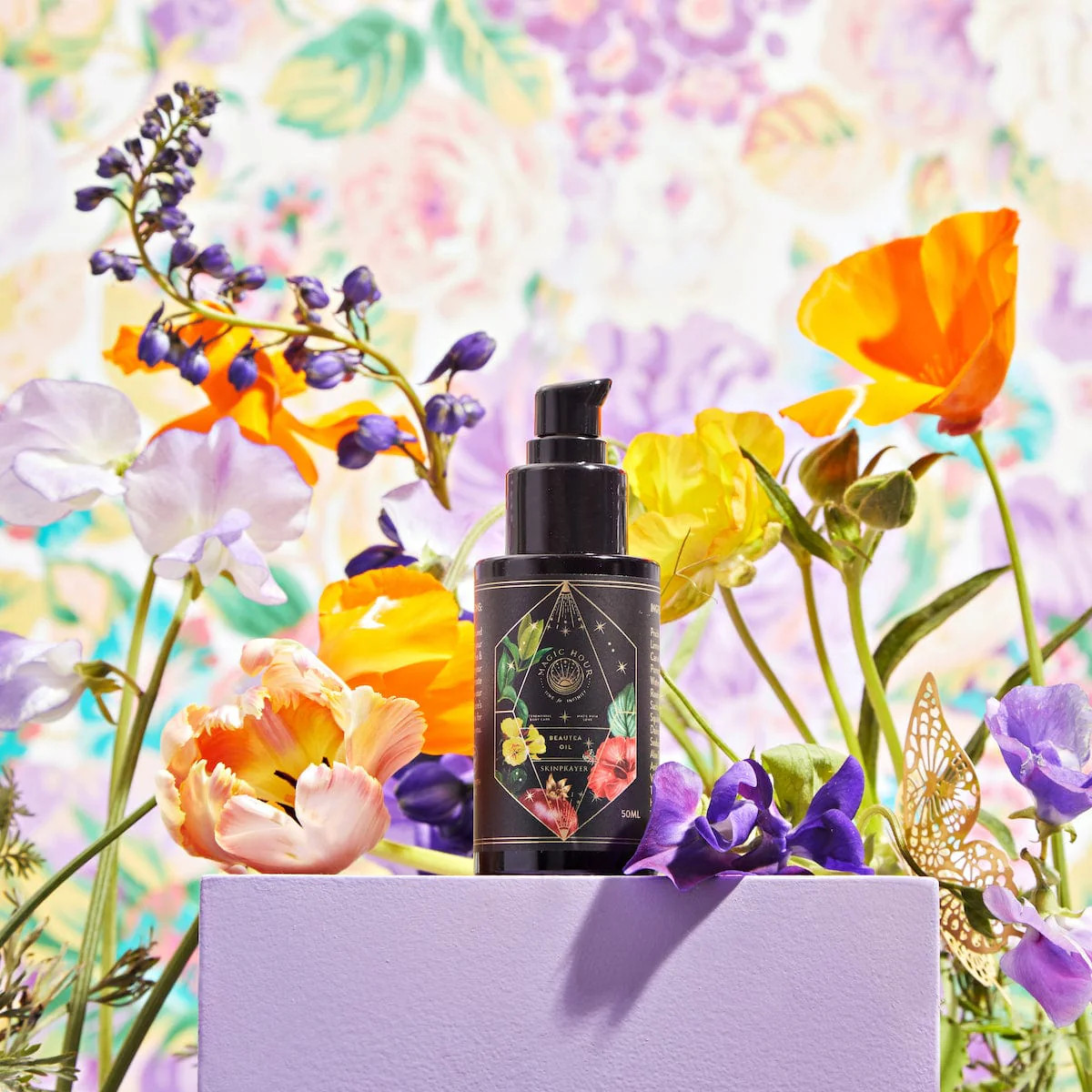 Skinprayer Botanical Beautea Oil for Face, Neck, Decollete | Club Magic Hour