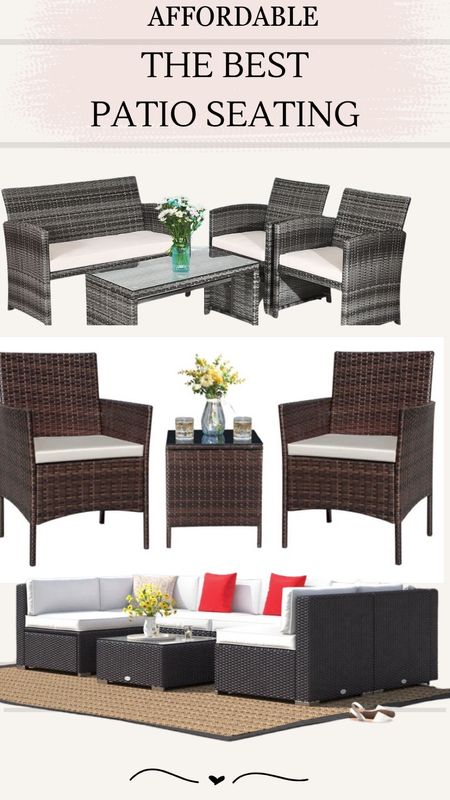 Embrace the great outdoors with our stylish patio seating sets, where comfort meets nature's beauty. 🌿☀️ #OutdoorLiving #PatioParadise #AlFrescoStyle

#LTKSeasonal #LTKsalealert #LTKhome