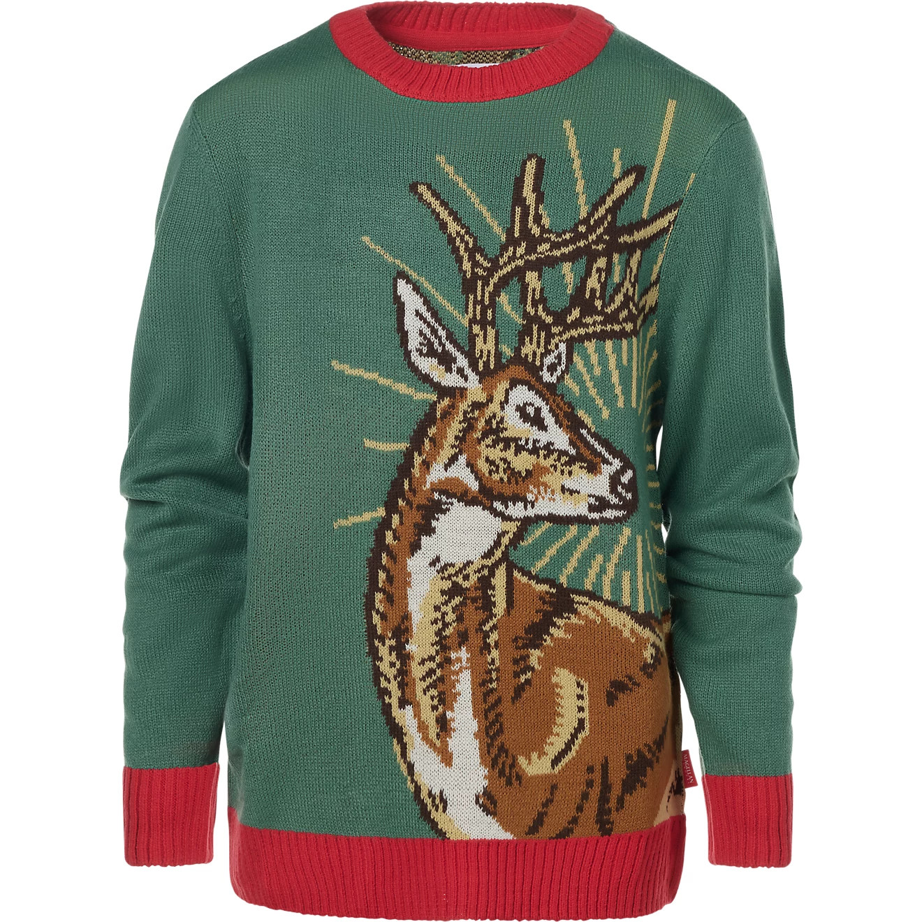 Magellan Outdoors Girls' Holiday Reindeer Long Sleeve Sweater | Academy Sports + Outdoors