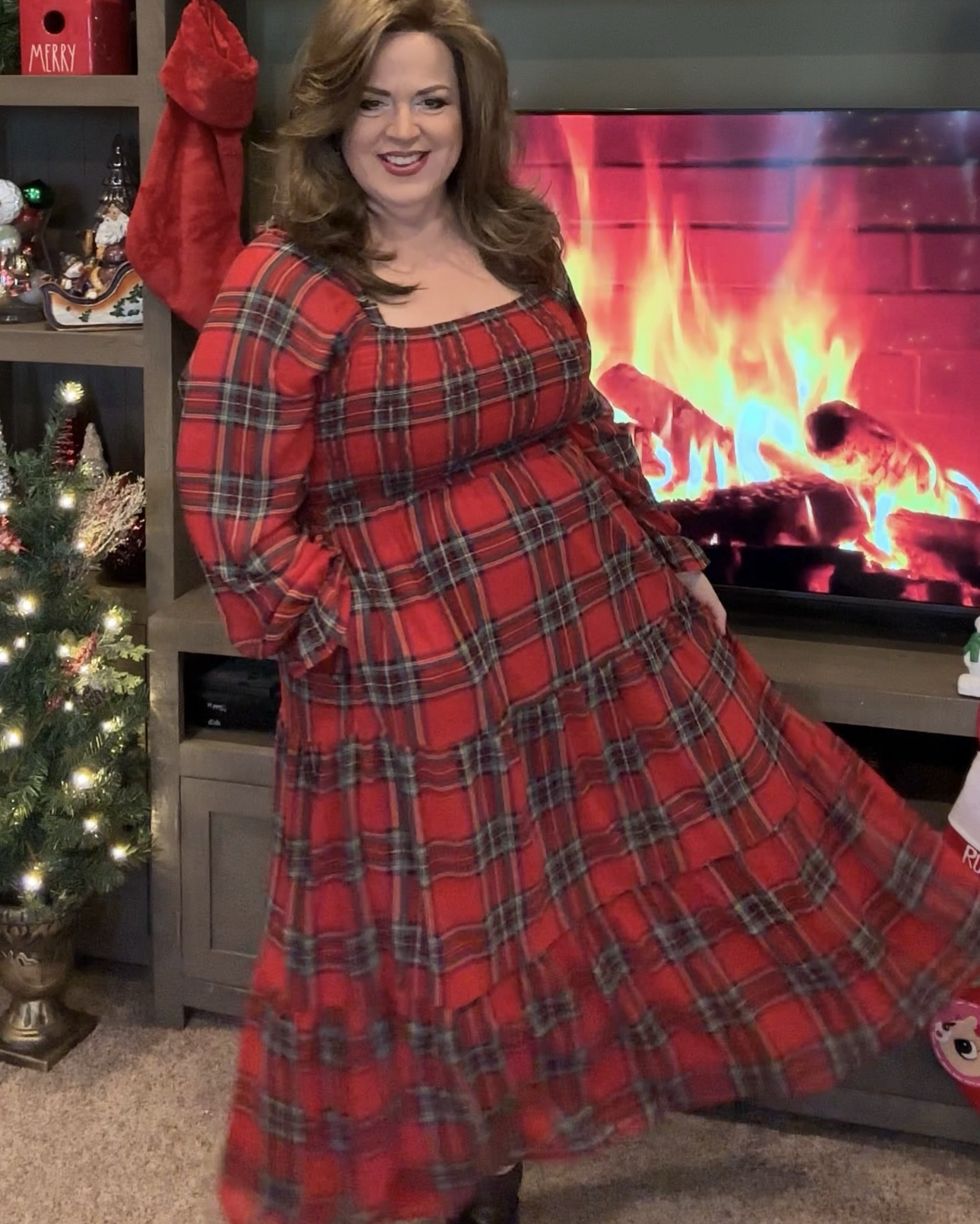 Beautiful Holiday Plaid Dress from BloomChic 🎄 i’m wearing size 1X 14/16.
Black Friday sale extended up to 80% off!
Discount Code: BLOOMCHICKOL = 15% OFF 

#bloomchic #bloomchicdress #plussizedress

#LTKMidsize #LTKPlusSize #LTKHoliday