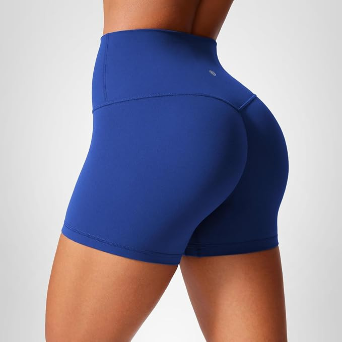 CRZ YOGA Secretsculpt Butterlift Biker Shorts 4" - No Front Seam High Waisted Womens Workout Gym ... | Amazon (US)