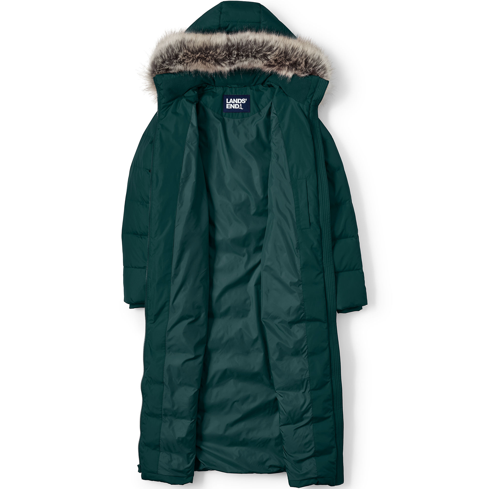 Women's Down Maxi Winter Coat | Lands' End (US)