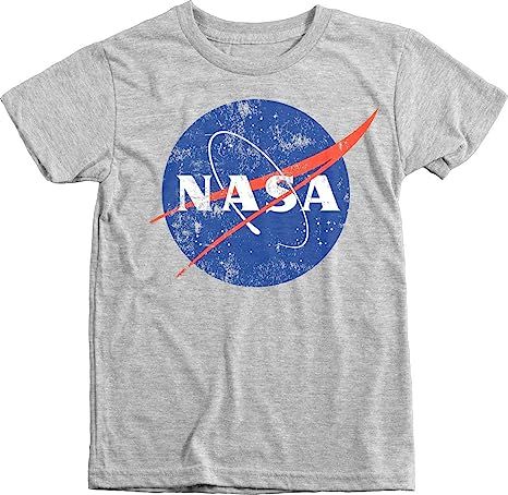Trunk Candy Kids NASA Space Program Distressed Meatball Logo Tri-Blend T-Shirt | Amazon (US)
