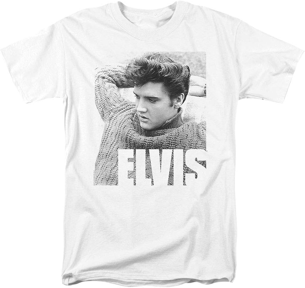 Popfunk Classic Elvis Presley Relaxing Poster T Shirt & Stickers | Amazon (US)